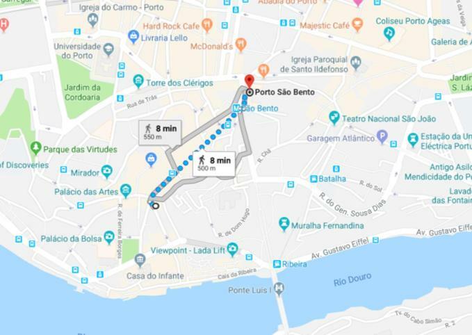 Lejlighed i Gamle By på 75 m². Soveværelser: 2. Private badeværelser: 1. Porto Eksteriør billede